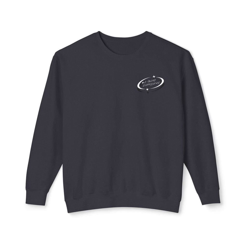 E-biking Isn't Illegal On Stolen Land Sweatshirt | Statement Back Print