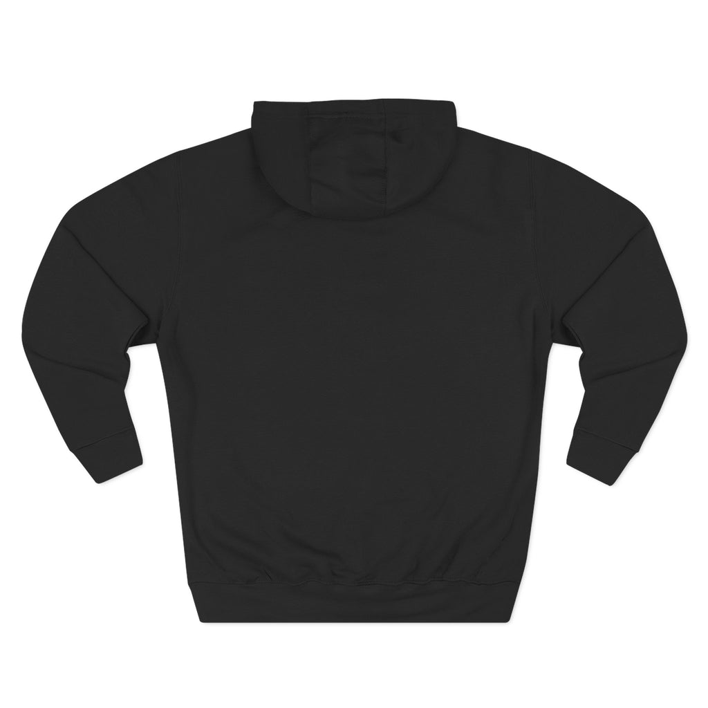 E-MOTO SUPPLIERS embroiderd hoodie in black