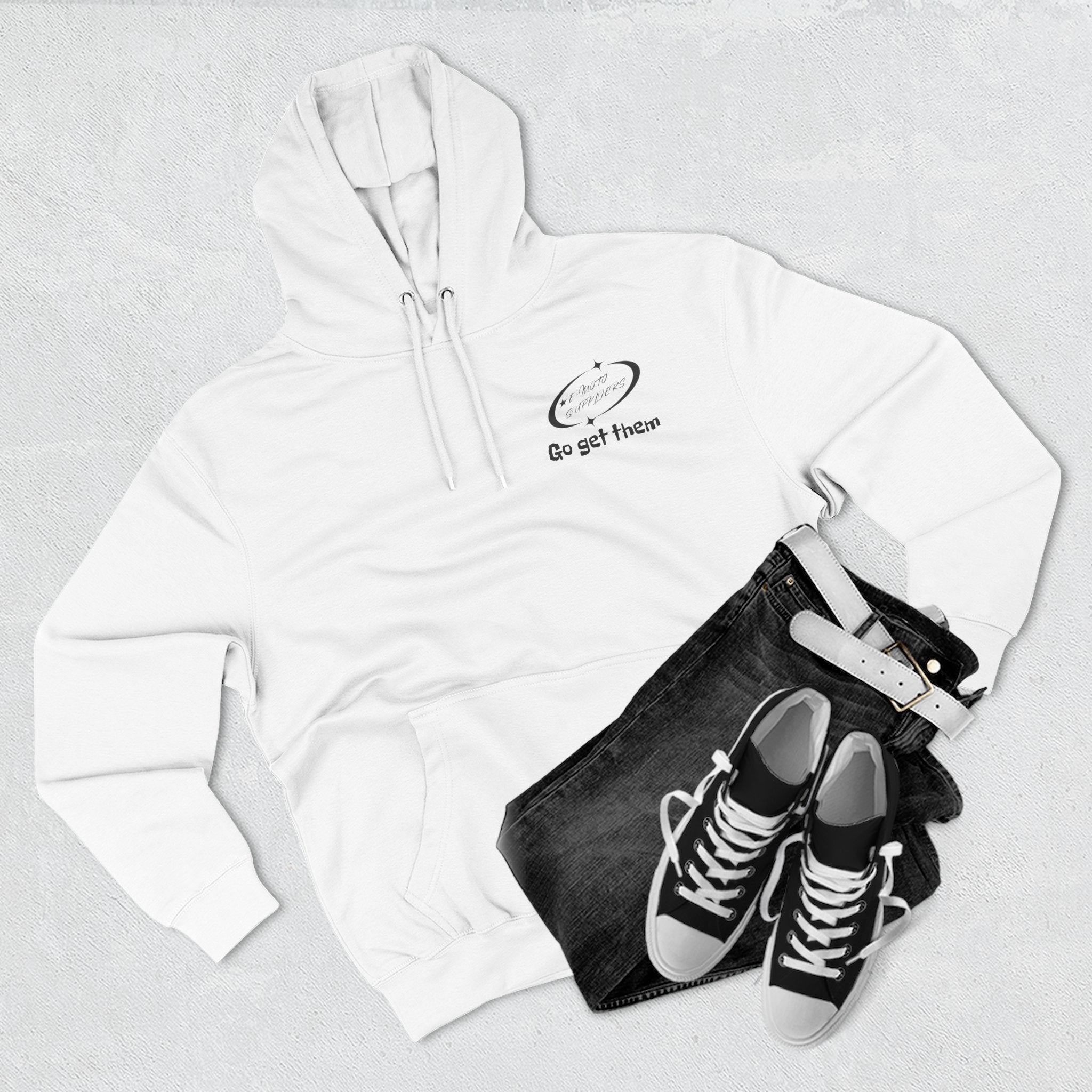 They Ain't Catching Me Boy ebmx Hoodie | Electric Skateboard Graphic