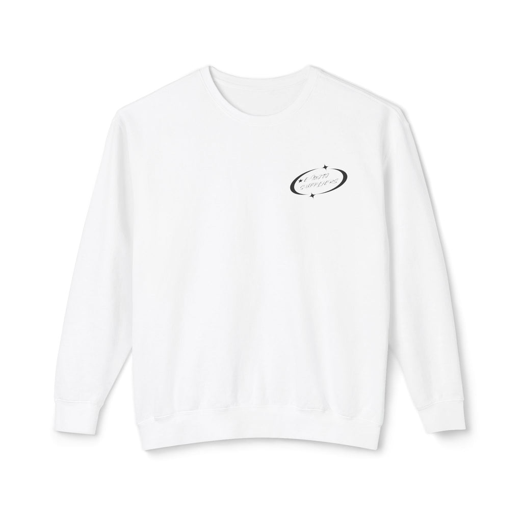 E-biking Isn't Illegal On Stolen Land Sweatshirt | Statement Back Print