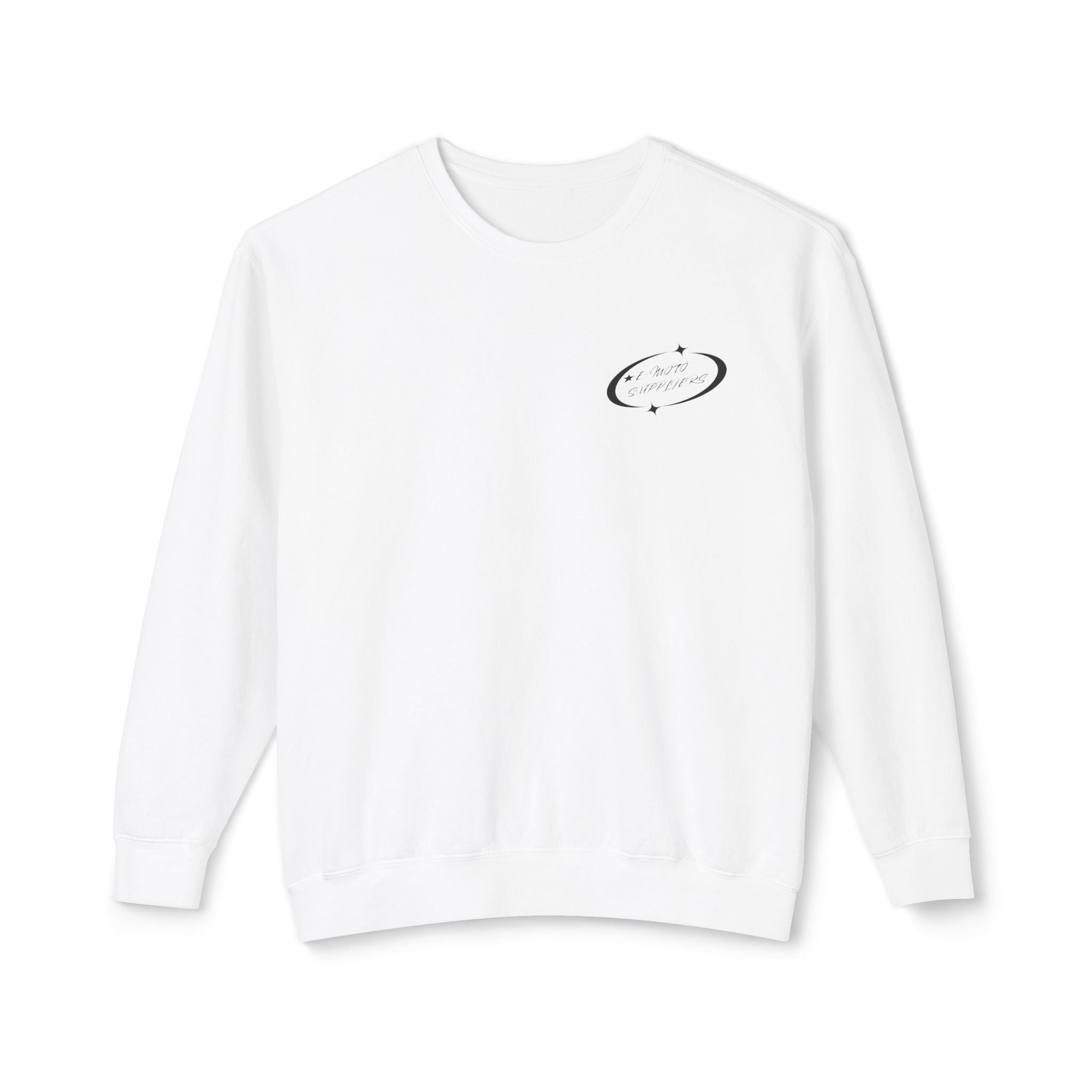 E-biking Isn't Illegal On Stolen Land Sweatshirt | Statement Back Print