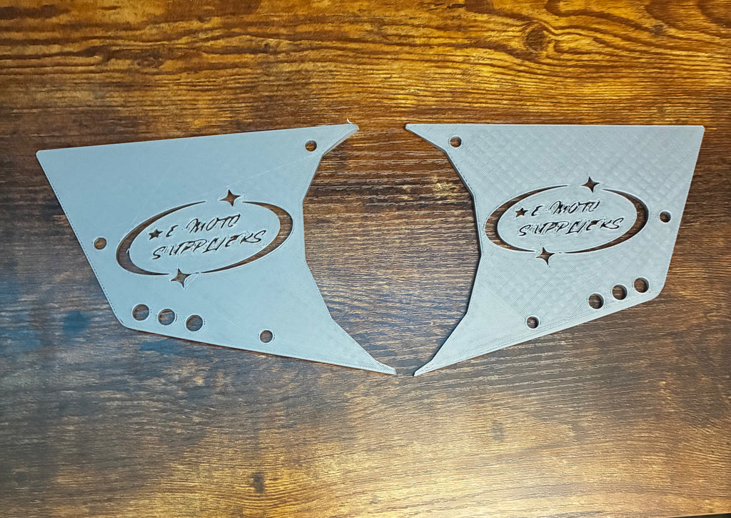 3d printed rawr side covers with shift lock mount