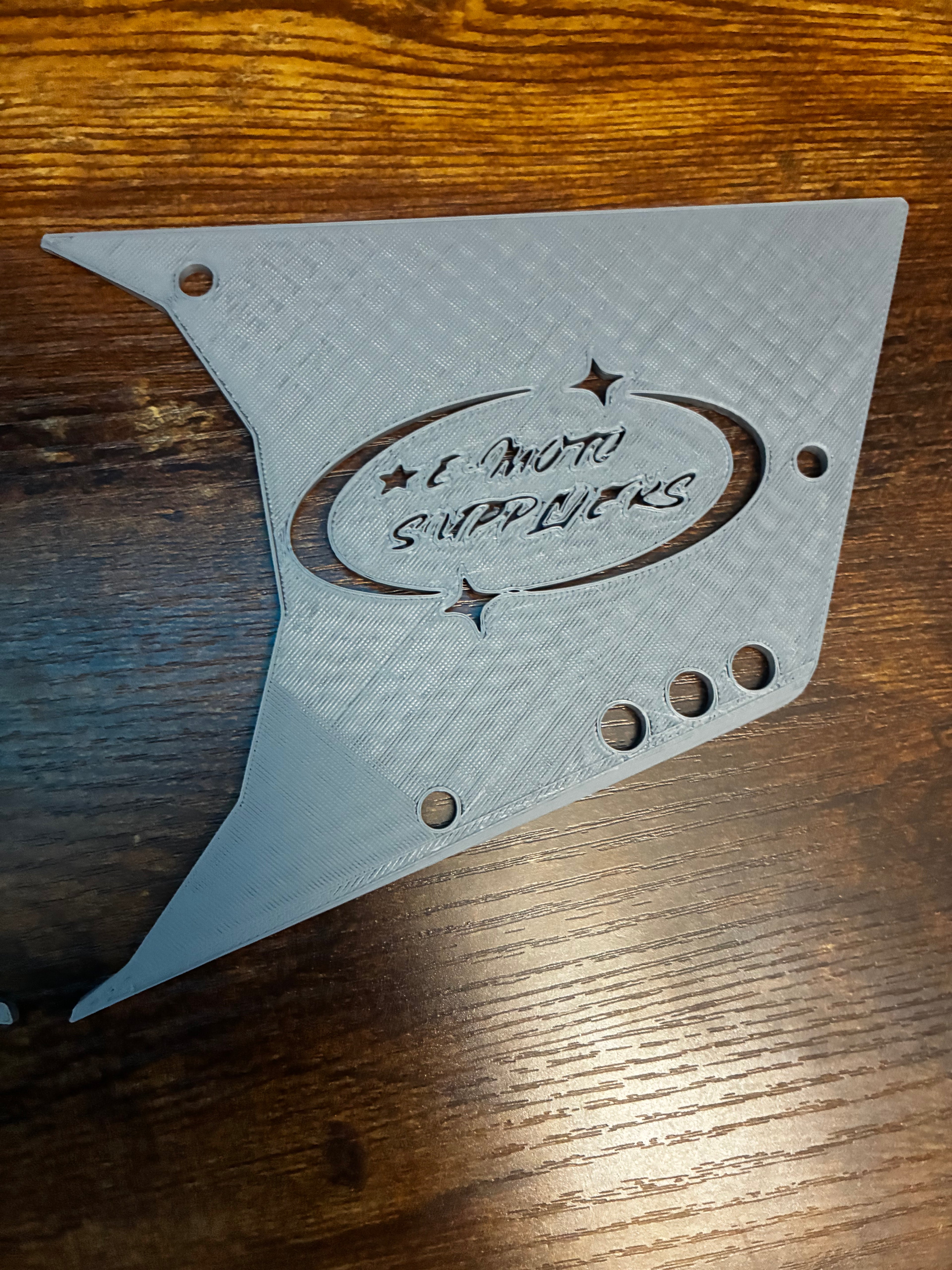 3d printed rawr side covers with shift lock mount