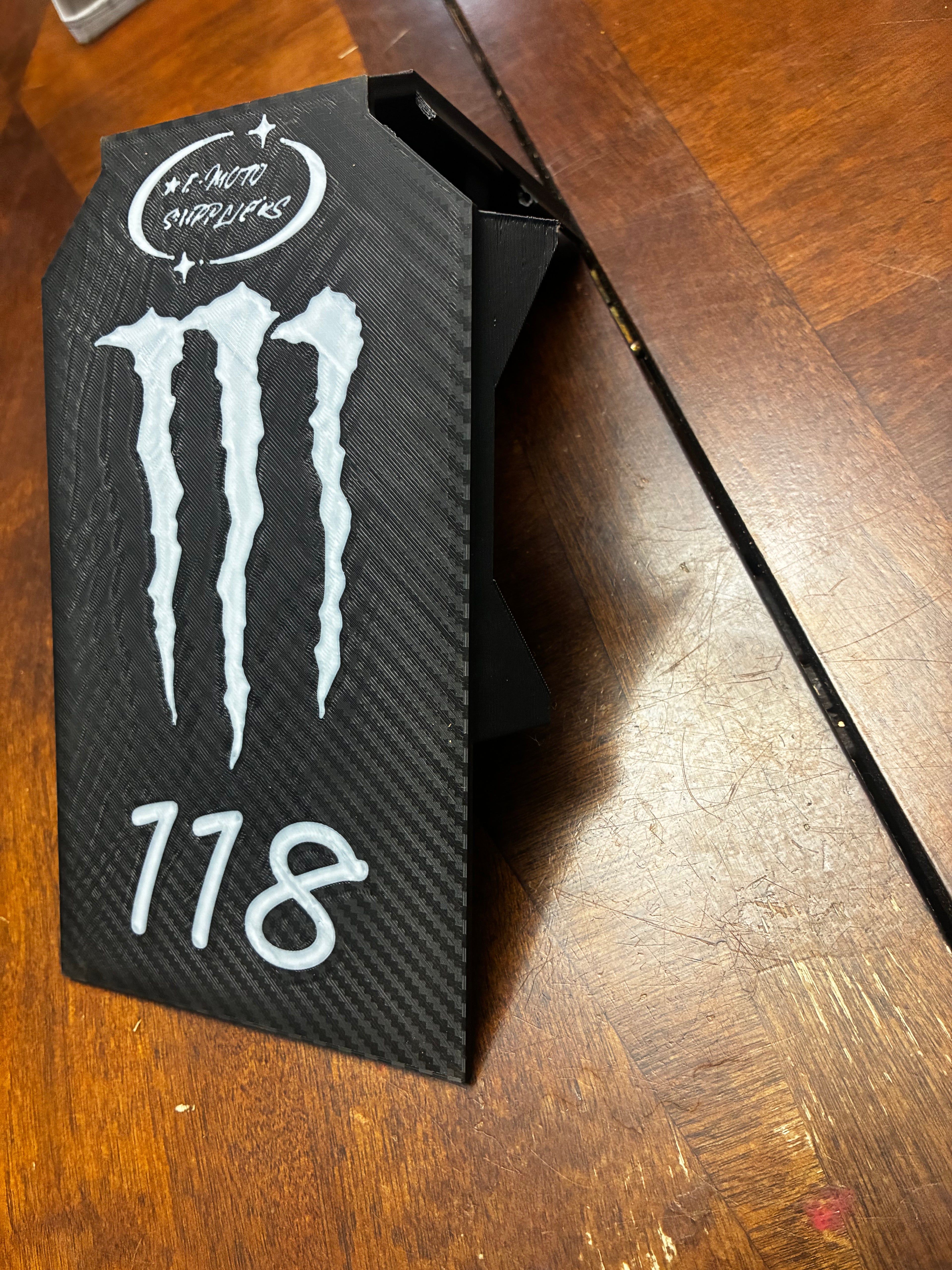 3d printed skid late for razor