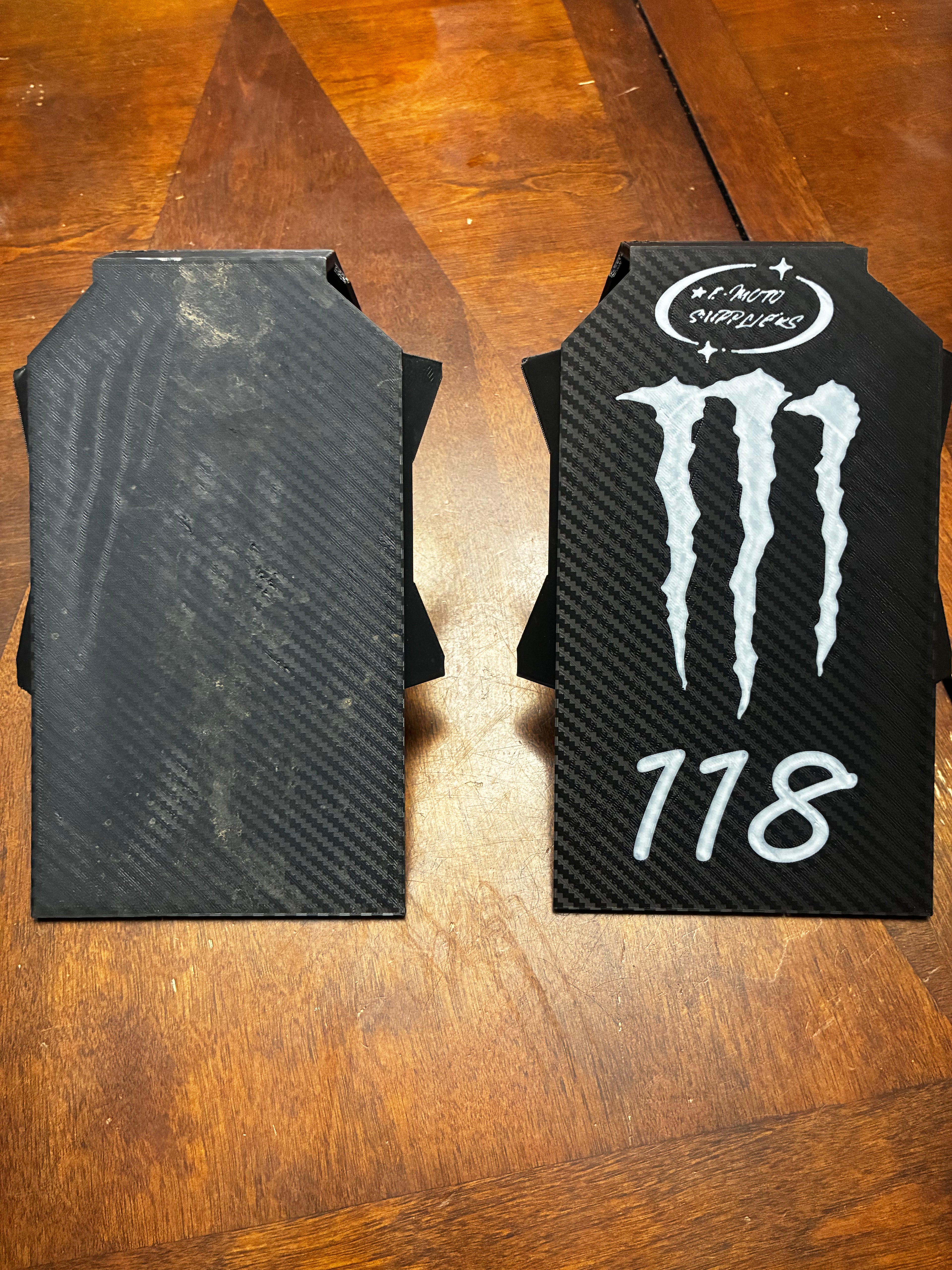 3d printed skid late for razor